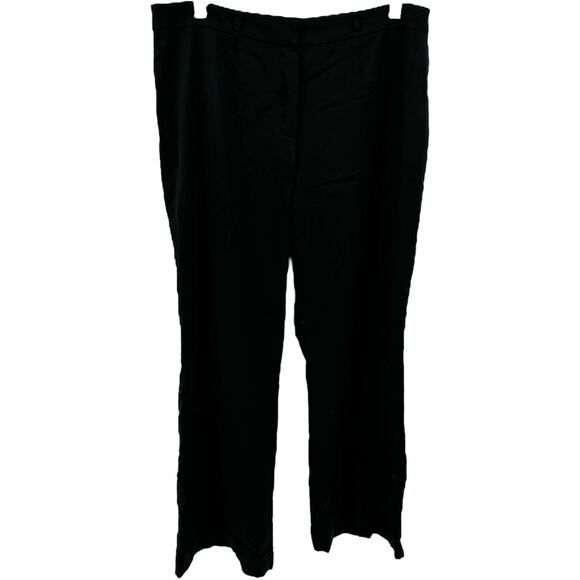 Escada Wool Pants Trouser Straight Leg Zip Fly Career...